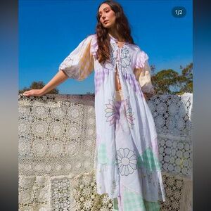 NWT FillyBoo Dollhouse Quilted Duster